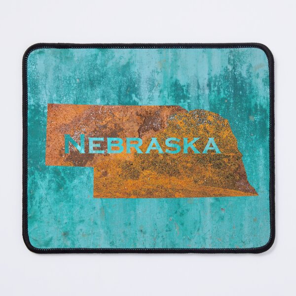 Item preview, Nebraska Rust on Teal designed and sold by Elisabeth Lucas.