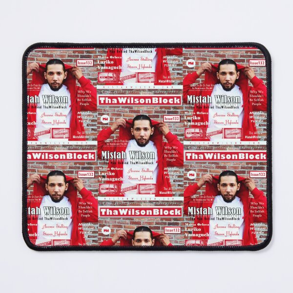 Item preview, ThaWilsonBlock Magazine Issue132 Front Cover designed and sold by The Street Sign Store.
