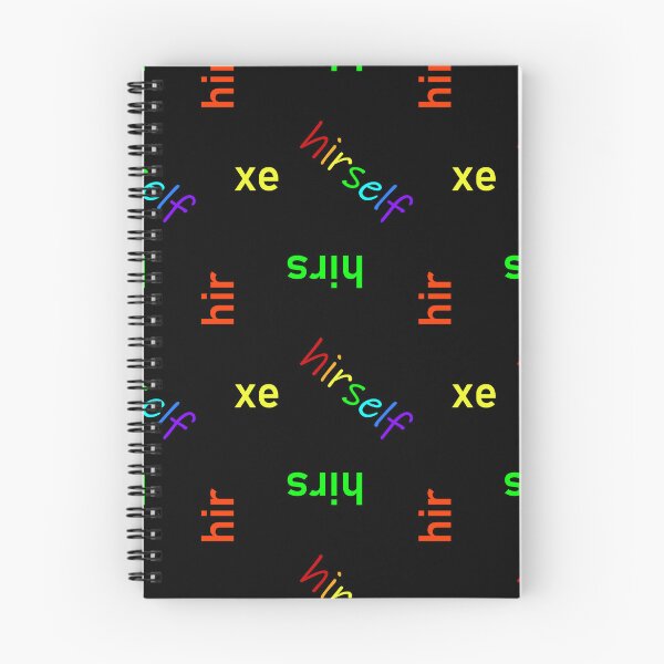 Item preview, Xe/Hir/Hirs Rainbow Pronouns designed and sold by Pyrolitheus.