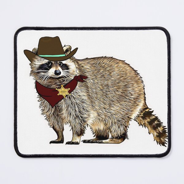 Item preview, Sheriff raccoons designed and sold by DarbyHunterArt.