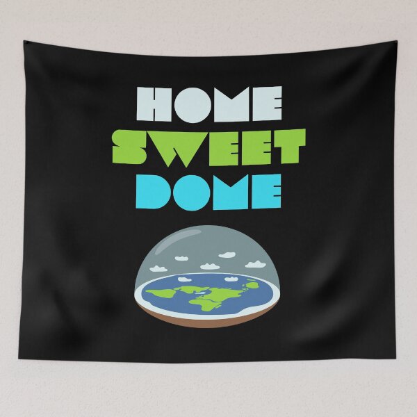 Item preview, Home Sweet Dome Flat Earth Emblem Hebrew Biblical Cosmology 2 designed and sold by HigherBeam.