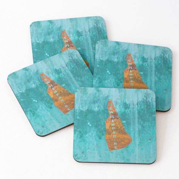 Item preview, New Hampshire Rust on Teal designed and sold by Elisabeth Lucas.
