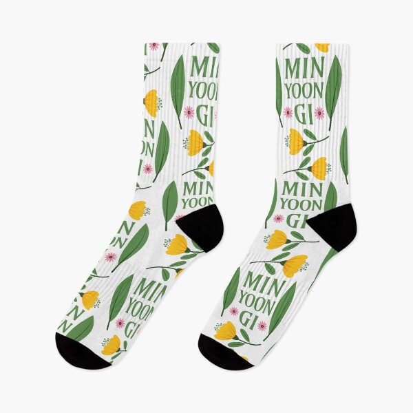 Item preview, Min Yoongi - Suga Greenery Floral BTS Army - Min Yoon-gi designed and sold by Millusti.