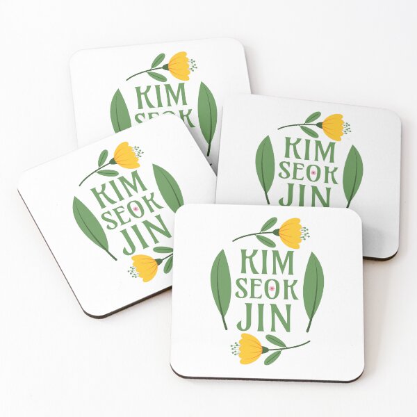 Item preview, Kim Seokjin - Greenery Floral JIN BTS Army - Kim Seok-jin designed and sold by Millusti.
