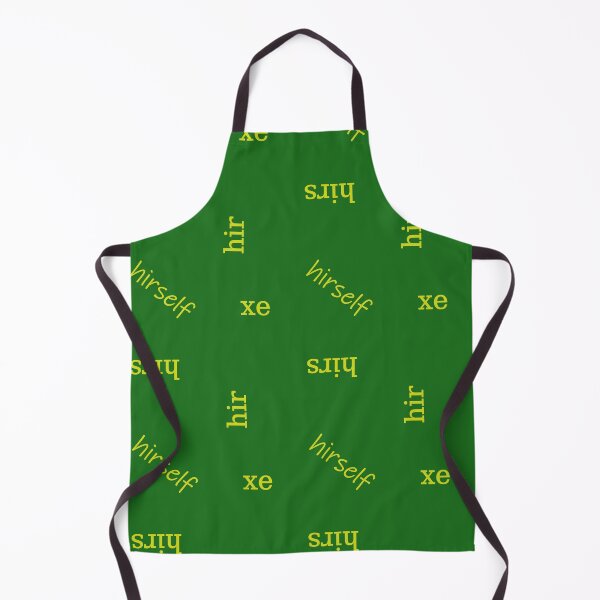 Item preview, Xe/Hir/Hirs Green Pronouns designed and sold by Pyrolitheus.