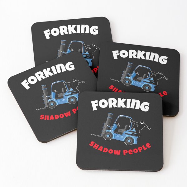 Item preview, Forklift Ninja, Forking Shadow People NFWBR designed and sold by TeamsterLife.