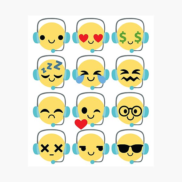Item preview, Employee Emoji   designed and sold by HippoEmo.