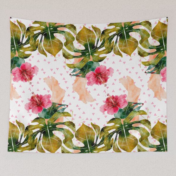 Item preview, Relaxing Tropical Spa Watercolor  designed and sold by Valerie Englehart.