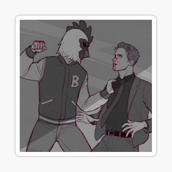 "Jacket Sokol" Sticker for Sale by vampiriism Redbubble