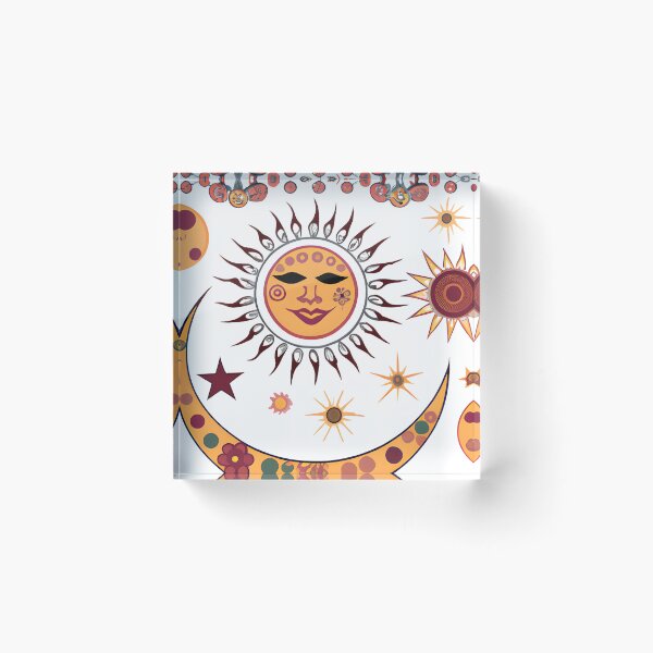 Item preview, Boho Sun designed and sold by Poetic Patterns Studio.