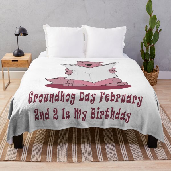 Item preview, Groundhog Day February 2nd 2 Is My Birthday designed and sold by Soudesign99.