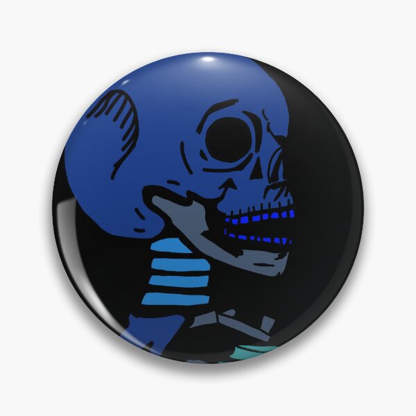 Item preview, Blue Skeleton Original Design By Lvl01Artist  designed and sold by Lvl01Artist.
