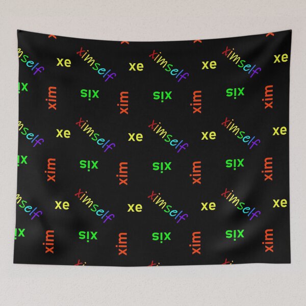 Item preview, Xe/Xim/Xis Rainbow Pronouns designed and sold by Pyrolitheus.