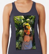 Art Nouveau - Lady Flower Women's Tank Top