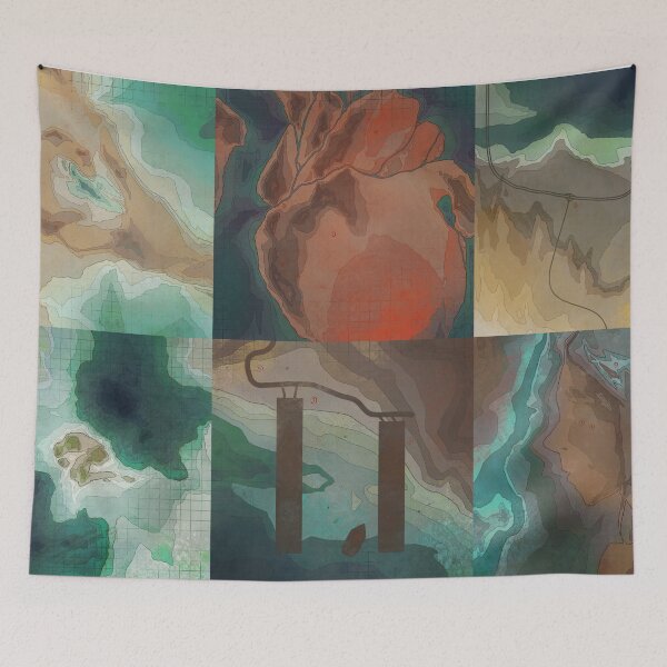 Item preview, topographic - series designed and sold by teslu.