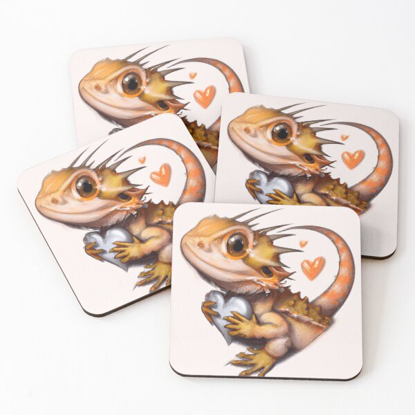 Item preview, Baby Bearded Dragon Loves Me designed and sold by Lilieae.
