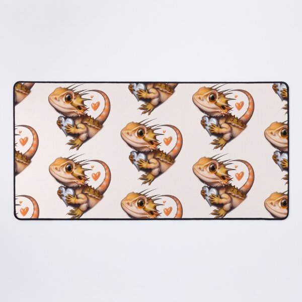 Item preview, Baby Bearded Dragon Loves Me designed and sold by Lilieae.