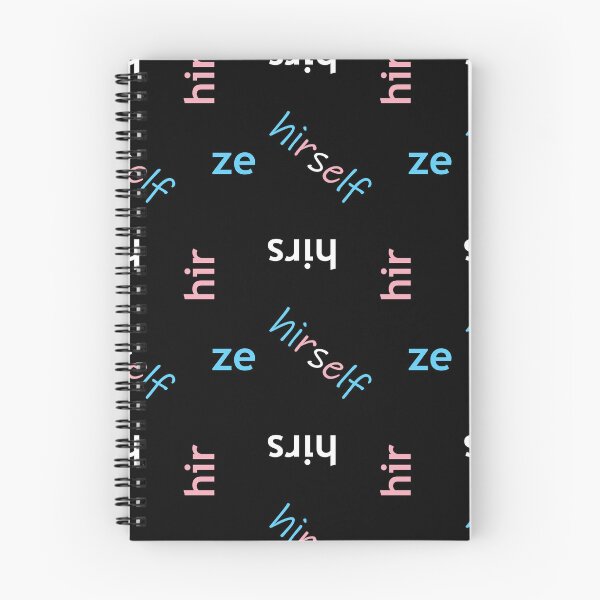 Item preview, Ze/Hir/Hirs Trans Pride Flag Pronouns designed and sold by Pyrolitheus.