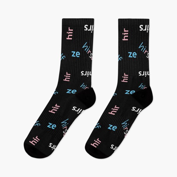 Item preview, Ze/Hir/Hirs Trans Pride Flag Pronouns designed and sold by Pyrolitheus.