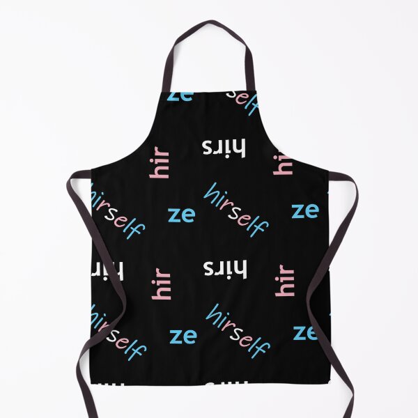 Item preview, Ze/Hir/Hirs Trans Pride Flag Pronouns designed and sold by Pyrolitheus.