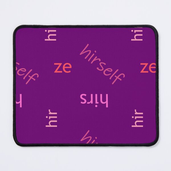 Item preview, Ze/Hir/Hirs Pink Pronouns designed and sold by Pyrolitheus.