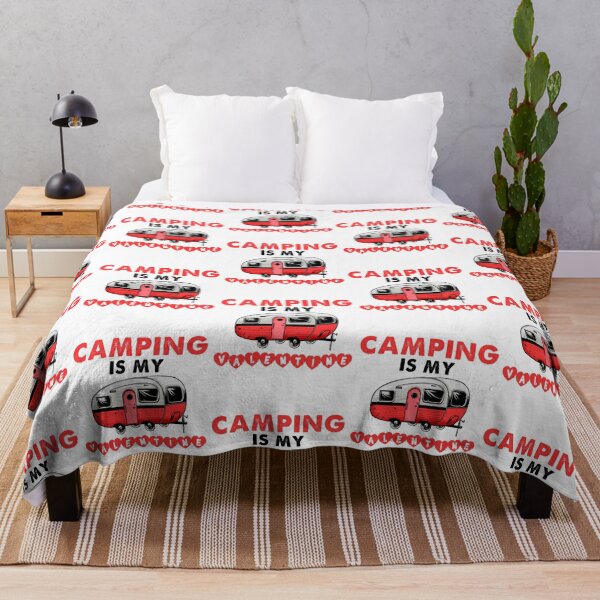 Item preview, Camping Is My Valentine Camper designed and sold by travelesque.