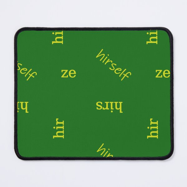 Item preview, Ze/Hir/Hirs Green Pronouns designed and sold by Pyrolitheus.