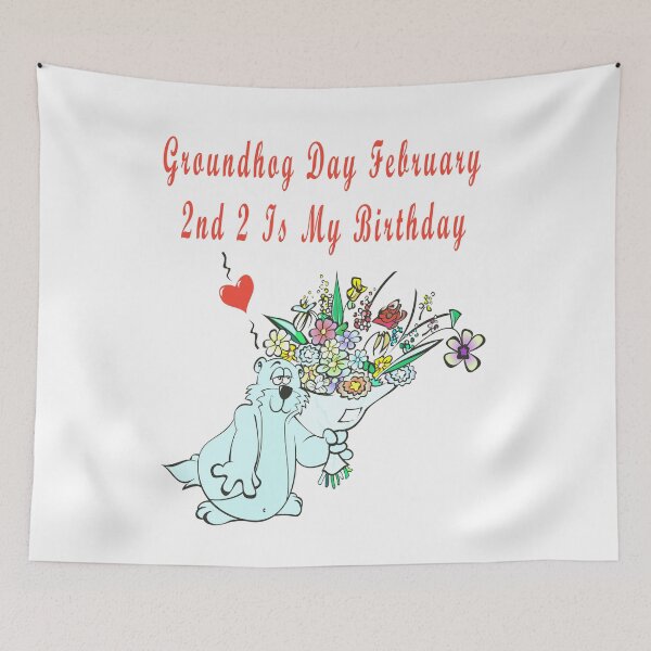 Item preview, Groundhog Day February 2nd 2 Is My Birthday  designed and sold by Soudesign99.