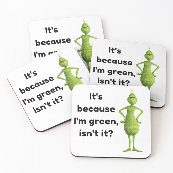 Item preview, It's because I'm green, isn't it? The cringe  designed and sold by Tvdesignx.