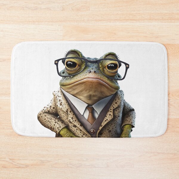 Item preview, Studious Toad with glasses (of course) designed and sold by VanKlin.