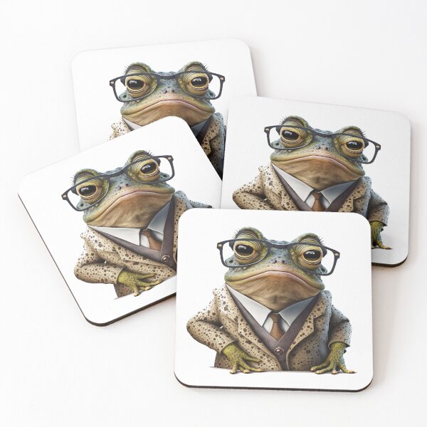 Item preview, Studious Toad with glasses (of course) designed and sold by VanKlin.