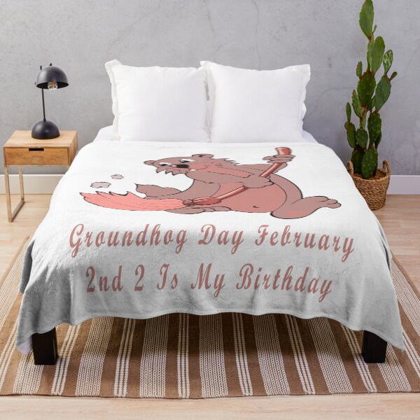 Item preview, Groundhog Day February 2nd 2 Is My Birthday designed and sold by Soudesign99.
