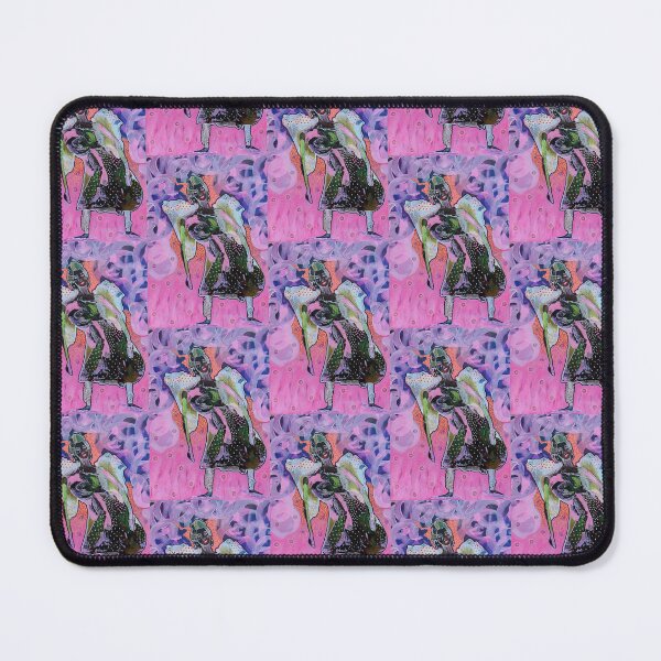 Item preview, Angel Girl On Pink designed and sold by BeaOutsiderArt.