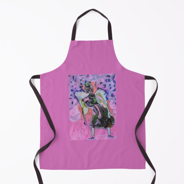 Item preview, Angel Girl On Pink designed and sold by BeaOutsiderArt.