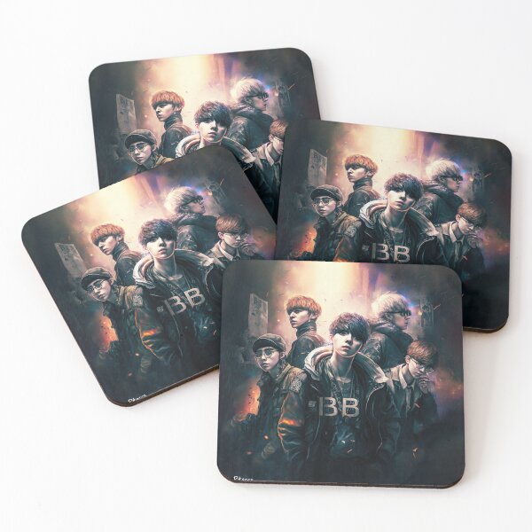 Item preview, BTS Artwork - Bangtan Boys Boyband crazy art design fan shirt designed and sold by DErstling.