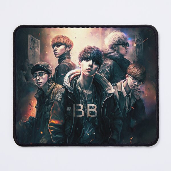 Item preview, BTS Artwork - Bangtan Boys Boyband crazy art design fan shirt designed and sold by DErstling.