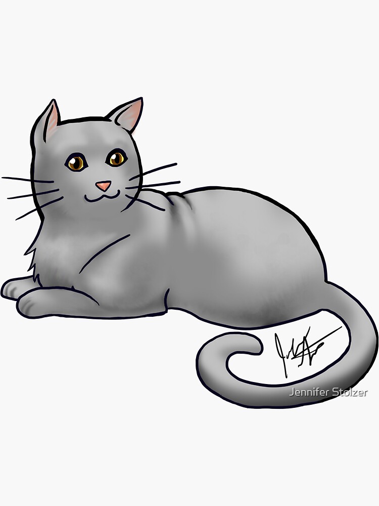 Gray Cat by jameson9101322