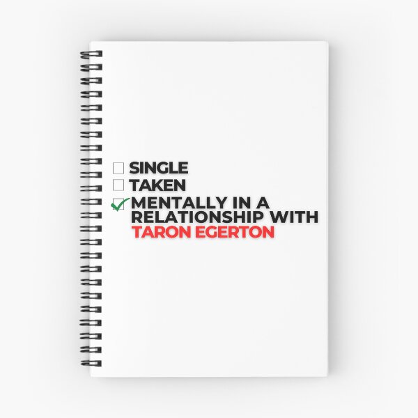 Item preview, Mentally In A Relationship With Taron Egerton designed and sold by Itsheartshop.