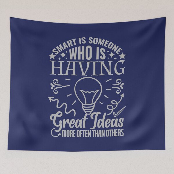 Item preview, Smart Is Someone Who Is Having... (Grey, Alternative Version) designed and sold by TextAndVectors.