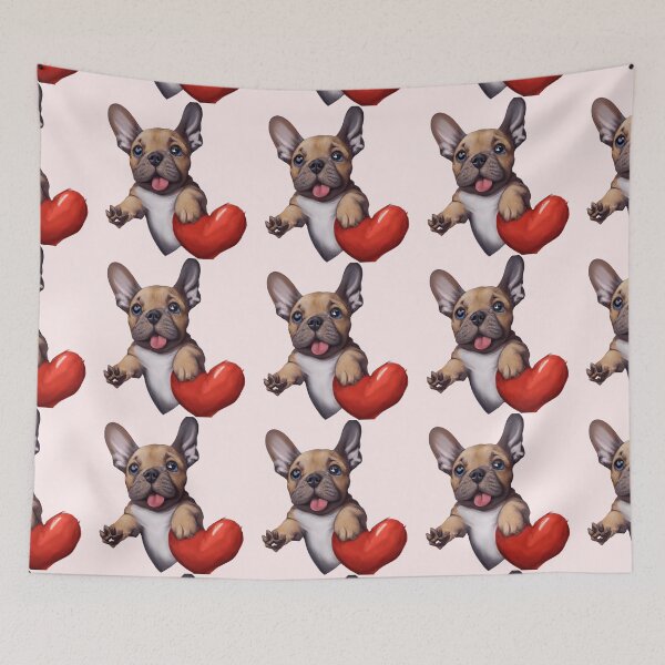 Item preview, My French Bulldog Puppy Loves Me (V2) designed and sold by Lilieae.