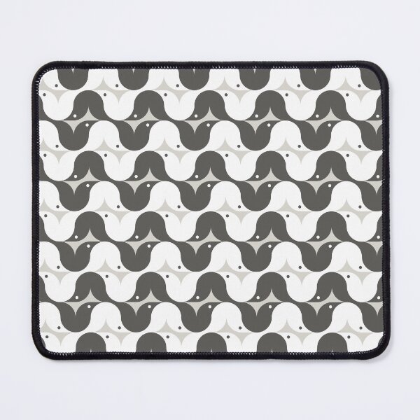 Item preview, Geometric Pattern: Quarter Circle Raven: Slate designed and sold by Red Wolf.