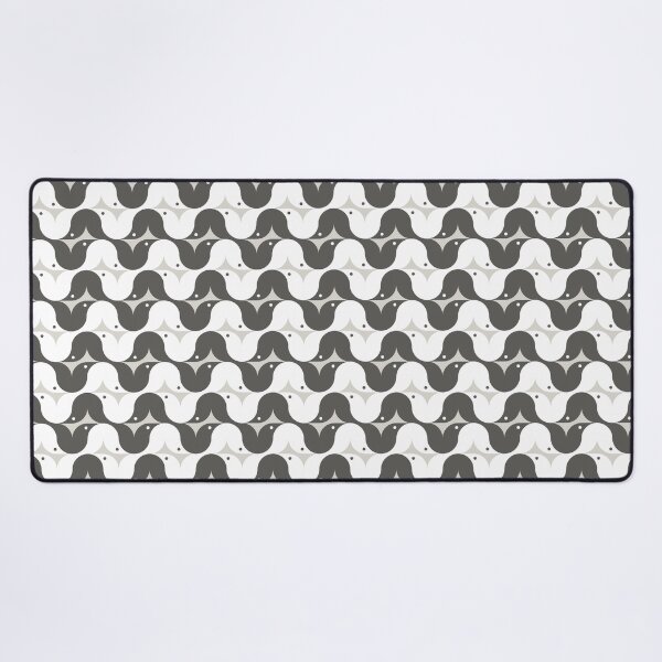 Item preview, Geometric Pattern: Quarter Circle Raven: Slate designed and sold by Red Wolf.