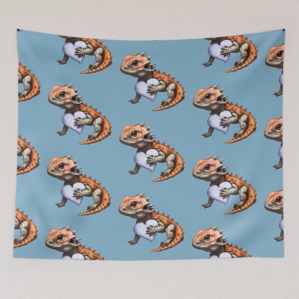 Item preview, Baby Bearded Dragon Loves Me (V3) designed and sold by Lilieae.