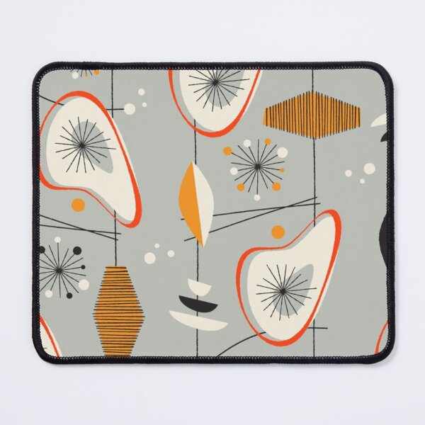 Item preview, Retro atomic pattern 60s inspired designed and sold by ReneMagritteArt.