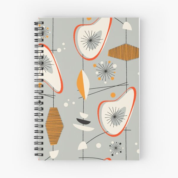 Item preview, Retro atomic pattern 60s inspired designed and sold by ReneMagritteArt.
