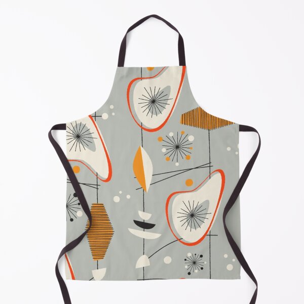 Item preview, Retro atomic pattern 60s inspired designed and sold by ReneMagritteArt.