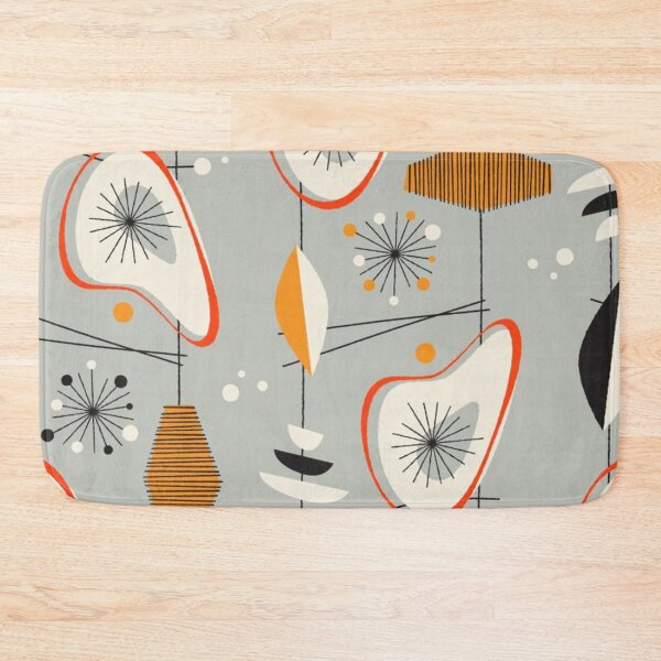 Item preview, Retro atomic pattern 60s inspired designed and sold by ReneMagritteArt.