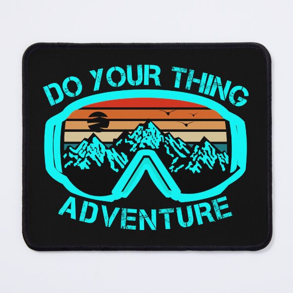 Item preview, Do your thing / goggles with mountain designed and sold by maarifa.
