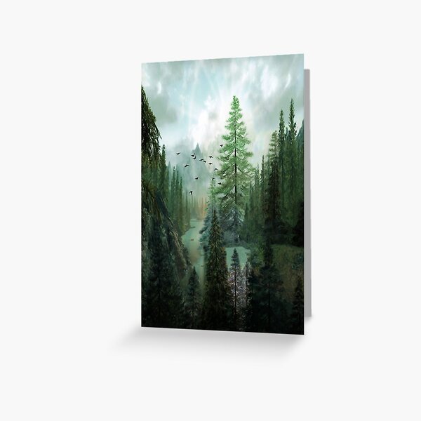 Item preview, Mountain Morning 2 designed and sold by Nadjaa.