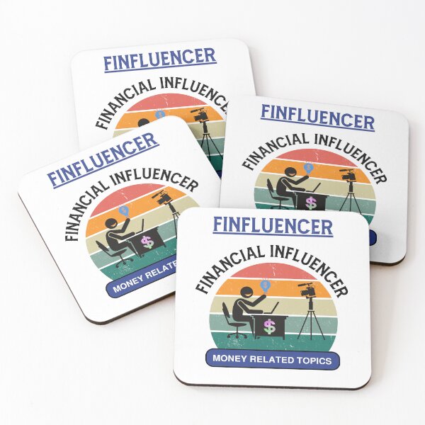 Item preview, Finfluencer Personal Financial Influencer designed and sold by ZiAttaArt.